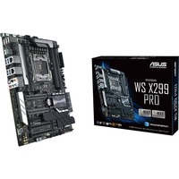 ASUS WS X299 PRO Intel® X299 LGA 2066 (Socket R4) ATX, Placa base Intel, LGA 2066 (Socket R4), 4, 6, DDR4-SDRAM, 128 GB, 2133,2400,2600,3600,4133 MHz