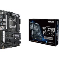 ASUS WS X299 PRO/SE Intel® X299 LGA 2066 (Socket R4) ATX, Placa base Intel, LGA 2066 (Socket R4), Intel® Core™ serie X, DDR4-SDRAM, 128 GB, DIMM