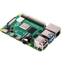 Raspberry Pi Foundation 4 Model B placa de desarrollo 1,5 MHz BCM2711, Placa base verde, 1,5 MHz, BCM2711, 4096 MB, LPDDR4, MicroSD (TransFlash), 2.0/3.2 Gen 1 (3.1 Gen 1)