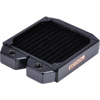 Alphacool NexXxoS ST30 Radiador negro, Radiador, Latón, Cobre, Acero, Negro, 12 cm, 124 mm, 157 mm