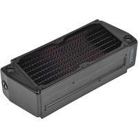Alphacool NexXxoS UT60 Full Copper X-Flow Bloque de radiador negro, Bloque de radiador, Cobre, Acero, Negro, 60 mm, 203,5 mm, 80 mm