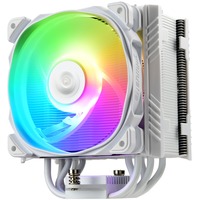 Enermax ETS-T50 Procesador Enfriador 12 cm Blanco, Disipador de CPU blanco, Enfriador, 12 cm, 1600 RPM, 24 dB, 71,32 cfm, 121,17 m³/h