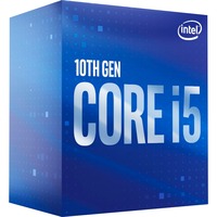 Intel® Core i5-10400 procesador 2,9 GHz 12 MB Smart Cache Caja Intel® Core™ i5, LGA 1200 (Socket H5), 14 nm, Intel, i5-10400, 2,9 GHz, en caja