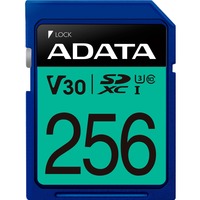 ADATA ASDX256GUI3V30S-R memoria flash 256 GB SDXC UHS-I Clase 10, Tarjeta de memoria 256 GB, SDXC, Clase 10, UHS-I, 100 MB/s, 60 MB/s