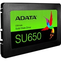 ADATA SU650 480 GB 2.5" Serial ATA III SLC, Unidad de estado sólido negro, 480 GB, 2.5", 520 MB/s, 6 Gbit/s