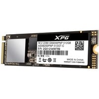 ADATA SX8200 Pro 512 GB M.2 PCI Express 3.0 NVMe 3D TLC, Unidad de estado sólido 512 GB, M.2, 3500 MB/s