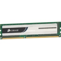 Corsair ValueSelect 2GB 1X2GB DDR3-1333 240PIN DIMM Memory módulo de memoria 1333 MHz, Memoria RAM 2 GB, 1 x 2 GB, DDR3, 1333 MHz, 240-pin DIMM, Lite Retail