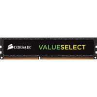 Corsair ValueSelect ValueSelect 16 GB, DDR4, 2666 MHz módulo de memoria 1 x 16 GB, Memoria RAM DDR4, 2666 MHz, 16 GB, 1 x 16 GB, DDR4, 2666 MHz, 288-pin DIMM, Negro