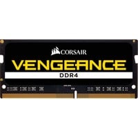 Corsair Vengeance 16 GB, DDR4, 2666 MHz módulo de memoria 1 x 16 GB, Memoria RAM negro, DDR4, 2666 MHz, 16 GB, 1 x 16 GB, DDR4, 2666 MHz, 260-pin SO-DIMM