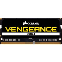 Corsair Vengeance 8 GB, DDR4, 2666 MHz módulo de memoria 1 x 8 GB, Memoria RAM negro, DDR4, 2666 MHz, 8 GB, 1 x 8 GB, DDR4, 2666 MHz, 260-pin SO-DIMM