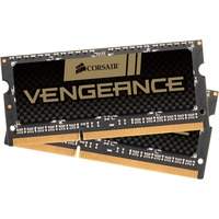 Corsair Vengeance CMSX64GX4M2A2666C18 módulo de memoria 64 GB 2 x 32 GB DDR4 2666 MHz, Memoria RAM negro, 64 GB, 2 x 32 GB, DDR4, 2666 MHz, 260-pin SO-DIMM
