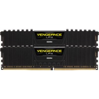 Corsair Vengeance LPX 16GB DDR4-2400 módulo de memoria 2 x 8 GB 2400 MHz, Memoria RAM negro, 16 GB, 2 x 8 GB, DDR4, 2400 MHz, 288-pin DIMM, Negro