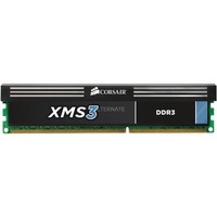 Corsair XMS3, 8GB, DDR3 módulo de memoria 1 x 8 GB 1600 MHz, Memoria RAM 8GB, DDR3, 8 GB, 1 x 8 GB, DDR3, 1600 MHz, 240-pin DIMM, Lite Retail