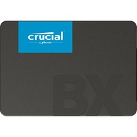 Crucial BX500 2.5" 240 GB Serial ATA III 3D NAND, Unidad de estado sólido negro, 240 GB, 2.5", 540 MB/s, 6 Gbit/s