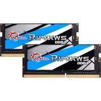 G.Skill Ripjaws módulo de memoria 32 GB 2 x 16 GB DDR4 2400 MHz, Memoria RAM 32 GB, 2 x 16 GB, DDR4, 2400 MHz, 260-pin SO-DIMM, Negro, Azul, Oro, Gris, Blanco