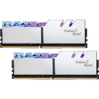 G.Skill Trident Z Royal F4-3200C14D-16GTRS módulo de memoria 16 GB 2 x 8 GB DDR4 3200 MHz, Memoria RAM plateado, 16 GB, 2 x 8 GB, DDR4, 3200 MHz, 288-pin DIMM