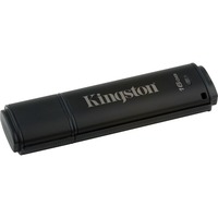 Kingston DataTraveler 4000G2 with Management 16GB unidad flash USB USB tipo A 3.2 Gen 1 (3.1 Gen 1) Negro, Lápiz USB 16 GB, USB tipo A, 3.2 Gen 1 (3.1 Gen 1), Tapa, Protección mediante contraseña, Negro
