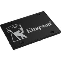 Kingston Disco SSD KC600 SATA3 2,5" de 256 G, Unidad de estado sólido negro, 5" de 256 G, 256 GB, 2.5", 550 MB/s, 6 Gbit/s