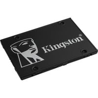 Kingston Disco SSD KC600 SATA3 2,5" de 512 G, Unidad de estado sólido negro, 5" de 512 G, 512 GB, 2.5", 550 MB/s, 6 Gbit/s
