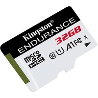 Kingston High Endurance 32 GB MicroSD UHS-I Clase 10, Tarjeta de memoria 32 GB, MicroSD, Clase 10, UHS-I, 95 MB/s, 30 MB/s