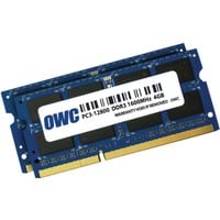 OWC 8GB DDR3-1600 módulo de memoria 2 x 4 GB 1600 MHz, Memoria RAM 8 GB, 2 x 4 GB, DDR3, 1600 MHz, 204-pin SO-DIMM