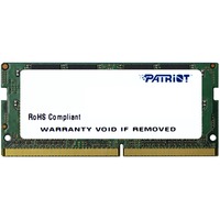Patriot PSD416G24002S módulo de memoria 16 GB 1 x 16 GB DDR4 2400 MHz, Memoria RAM 16 GB, 1 x 16 GB, DDR4, 2400 MHz, 260-pin SO-DIMM