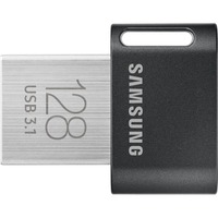 SAMSUNG MUF-128AB unidad flash USB 128 GB USB tipo A 3.2 Gen 1 (3.1 Gen 1) Gris, Plata, Lápiz USB negro, 128 GB, USB tipo A, 3.2 Gen 1 (3.1 Gen 1), 300 MB/s, Sin tapa, Gris, Plata