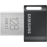Samsung MUF-128AB unidad flash USB 128 GB USB tipo A 3.2 Gen 1 (3.1 Gen 1) Gris, Plata, Lápiz USB negro, 128 GB, USB tipo A, 3.2 Gen 1 (3.1 Gen 1), 300 MB/s, Sin tapa, Gris, Plata