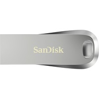 SanDisk Ultra Luxe unidad flash USB 32 GB USB tipo A 3.2 Gen 1 (3.1 Gen 1) Plata, Lápiz USB plateado, 32 GB, USB tipo A, 3.2 Gen 1 (3.1 Gen 1), 150 MB/s, Sin tapa, Plata