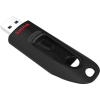 SanDisk Ultra unidad flash USB 512 GB USB tipo A 3.2 Gen 1 (3.1 Gen 1) Negro, Lápiz USB 512 GB, USB tipo A, 3.2 Gen 1 (3.1 Gen 1), 100 MB/s, Deslizar, Negro