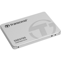 Transcend 370S 2.5" 512 GB Serial ATA III MLC, Unidad de estado sólido plateado, 512 GB, 2.5", 530 MB/s, 6 Gbit/s