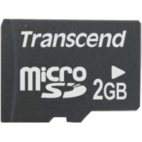 Transcend TS2GUSDC memoria flash 2 GB MicroSD NAND, Tarjeta de memoria negro, 2 GB, MicroSD, NAND, 20 MB/s, 13 MB/s, Negro, en caja
