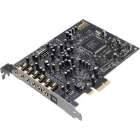 Creative Sound Blaster Audigy Rx Interno 7.1 canales PCI-E, Tarjeta de sonido 7.1 canales, Interno, 24 bit, 106 dB, PCI-E