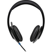 Logitech 981-000480 auricular y casco Auriculares Alámbrico Diadema Oficina/Centro de llamadas USB tipo A Negro, Auriculares con micrófono negro, Alámbrico, Oficina/Centro de llamadas, 20 - 20000 Hz, 120 g, Auriculares, Negro, Minorista