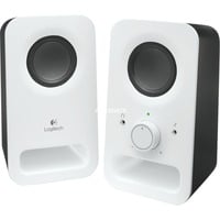 Logitech Z150 Blanco Alámbrico 3 W, Altavoces de PC blanco, 2.0 canales, Alámbrico, 3 W, Blanco