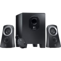 Logitech Z313 conjunto de altavoces 25 W PC/ordenador portátil Negro 2.1 canales 5 W, Altavoces de PC negro/Plateado, 2.1 canales, 25 W, PC/ordenador portátil, Negro, 50 W, Alámbrico, Minorista