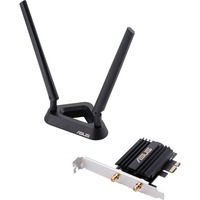 ASUS PCE-AX58BT Interno WLAN / Bluetooth 2402 Mbit/s, Adaptador Wi-Fi negro, Interno, Inalámbrico, PCI Express, WLAN / Bluetooth, 2402 Mbit/s, Negro