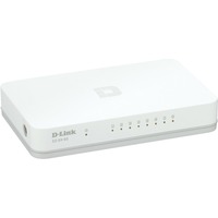 D-Link GO-SW-8G/E switch No administrado Gigabit Ethernet (10/100/1000) Blanco, Interruptor/Conmutador blanco/Gris, No administrado, Gigabit Ethernet (10/100/1000), Bidireccional completo (Full duplex)