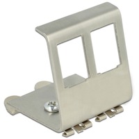 DeLOCK 86255 accesorio para panel de conexiones, Módulo Keystone Metálico, Metal