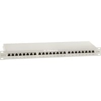 Digitus CAT 5e, panel de conexión clase D, Patch Panel gris claro, panel de conexión clase D, RJ-45, Cat5e, Gris, EN-50173, ISO/IEC 11801, EIA7TIA 568 A & B, 560 mm, 80 mm, Minorista