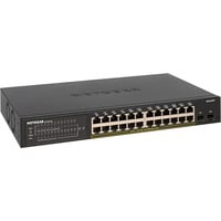 Netgear GS324TP Gestionado L2/L3/L4 Gigabit Ethernet (10/100/1000) Energía sobre Ethernet (PoE) Negro, Interruptor/Conmutador Gestionado, L2/L3/L4, Gigabit Ethernet (10/100/1000), Bidireccional completo (Full duplex), Energía sobre Ethernet (PoE), Montaje en rack
