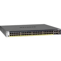 Netgear GSM4352PA Gestionado L2/L3/L4 Gigabit Ethernet (10/100/1000) Energía sobre Ethernet (PoE) 1U Negro, Interruptor/Conmutador Gestionado, L2/L3/L4, Gigabit Ethernet (10/100/1000), Energía sobre Ethernet (PoE), Montaje en rack, 1U