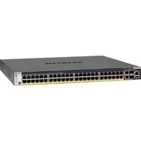 Netgear GSM4352PB Gestionado L2/L3/L4 Gigabit Ethernet (10/100/1000) Energía sobre Ethernet (PoE) 1U Negro, Interruptor/Conmutador Gestionado, L2/L3/L4, Gigabit Ethernet (10/100/1000), Energía sobre Ethernet (PoE), Montaje en rack, 1U