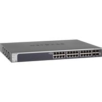 Netgear XS728T Gestionado L2+/L3 10G Ethernet (100/1000/10000) Negro, Interruptor/Conmutador Gestionado, L2+/L3, 10G Ethernet (100/1000/10000), Bidireccional completo (Full duplex), Montaje en rack