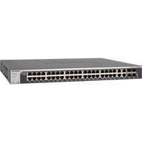 Netgear XS748T-100NES switch Gestionado L2+/L3 10G Ethernet (100/1000/10000) Negro, Interruptor/Conmutador Gestionado, L2+/L3, 10G Ethernet (100/1000/10000), Bidireccional completo (Full duplex), Montaje en rack