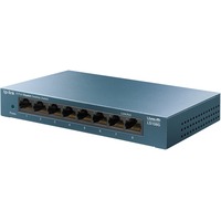 TP-Link LS108G No administrado Gigabit Ethernet (10/100/1000) Azul, Interruptor/Conmutador azul, No administrado, Gigabit Ethernet (10/100/1000)