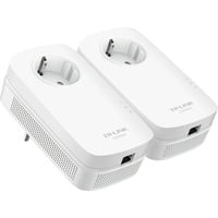 TP-Link TL-PA8010P KIT adaptador de red PowerLine 1300 Mbit/s Ethernet Blanco 2 pieza(s), PowerLAN blanco, 1300 Mbit/s, IEEE 802.3, IEEE 802.3ab, IEEE 802.3u, Tipo E / F, Gigabit Ethernet, 10,100,1000 Mbit/s, 10BASE-T, 100BASE-TX, 1000BASE-T
