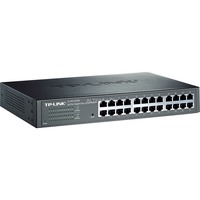 TP-Link TL-SG1024DE Gestionado L2 Gigabit Ethernet (10/100/1000) 1U Negro, Interruptor/Conmutador negro, Gestionado, L2, Gigabit Ethernet (10/100/1000), Montaje en rack, 1U