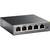 TP-Link TL-SG105E Gestionado L2 Gigabit Ethernet (10/100/1000) Negro, Interruptor/Conmutador Gestionado, L2, Gigabit Ethernet (10/100/1000)