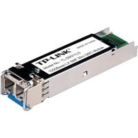 TP-Link TL-SM311LS red modulo transceptor Fibra óptica 1250 Mbit/s mini-GBIC/SFP 1310 nm, Adaptador Fibra óptica, 1250 Mbit/s, mini-GBIC/SFP, LC (UPC), 9/125 µm, 10000 m